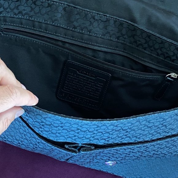 Hudson Signature Commuter Large F0785-f77004 Black/Black Canvas and Leather - Picture 6 of 11